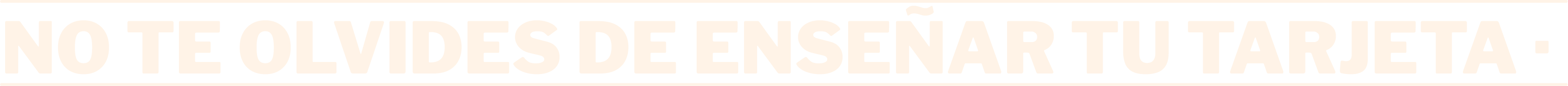 NO OLVIDES ENSEÑAR TU TARJETA ok