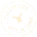Sello de El Capicho de José Gordón que certifica la procedencia de la carne de Berty's Burger