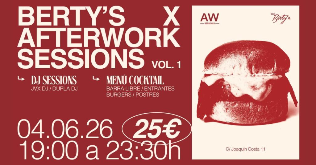 afterwork bertys en Zaragoza