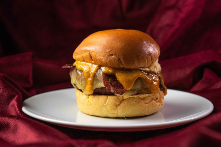 Burger de Berty's con cecina de buey de El Capricho